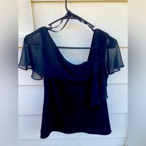 S.L. Fashions black top size 6